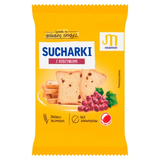 Mamut sucháre s hrozienkami 42 g