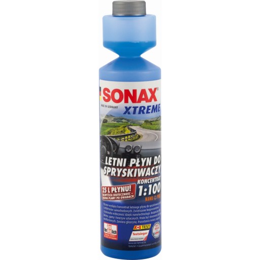 SONAX XTREME KVAPALINA DO OSTREKOVAČOV 1:100 KONCENTR