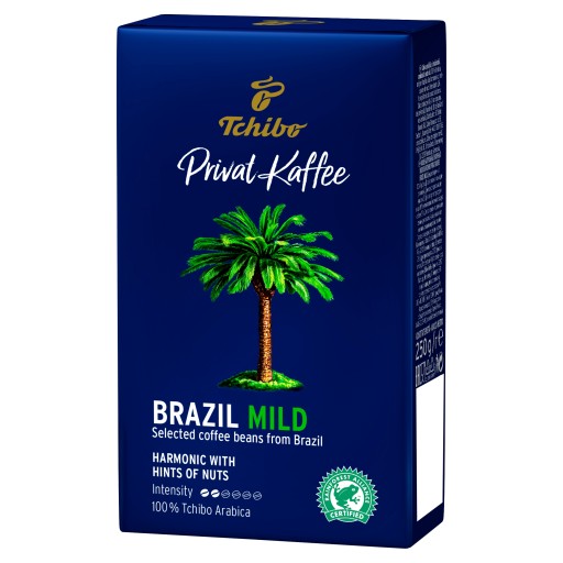 TCHIBO Privat Kaffee Brazil Jemná mletá káva 250g