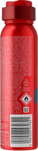 OLD SPICE Whitewater Deodorant sprej 0% hliníkových solí 150 ml