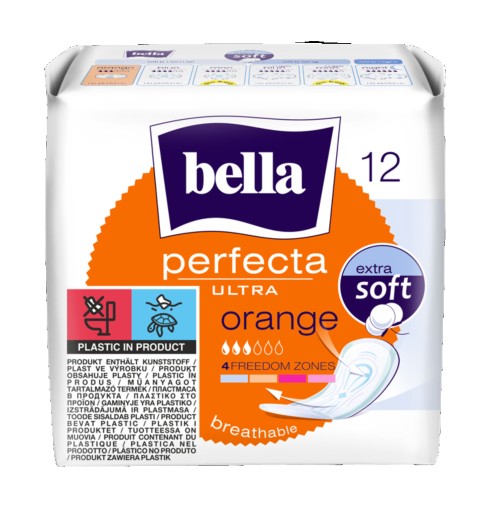 BELLA Perfecta Ultra Hygienická vložka perfecta ultra oranžová 12 ks