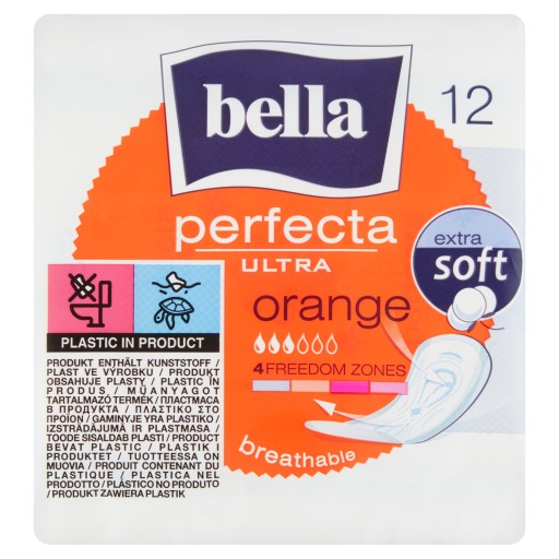 Bella Perfecta Ultra Orange Extra Soft hygienické vložky 12 ks.