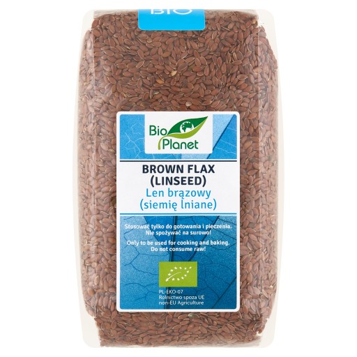 BIO PLANÉTA Hnedý ľan (ľanové semienko) BIO 400g
