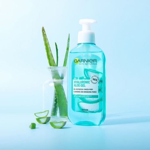 Garnier Hyaluronic Aloe Gel gél na tvár 200 ml