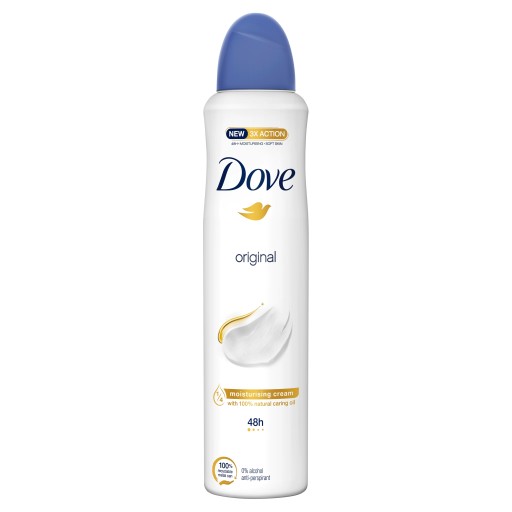 DOVE DÁMSKY DEO SPREJ 250ML ORIGINÁL