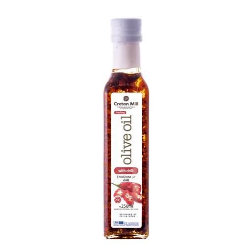 Extra panenský olivový olej chilli KRÉTSKÝ 0,25 l