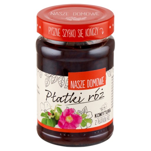 Náš domáci džem z lupeňov ruží 350 g