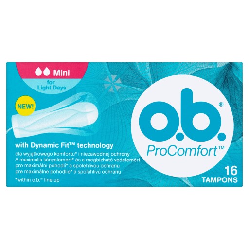 O.B.ProComfort Mini pohodlné tampóny 1 balenie - 16 ks