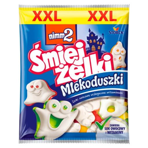 Nimm2 Śmiejżelki Mlekoduszki 165G