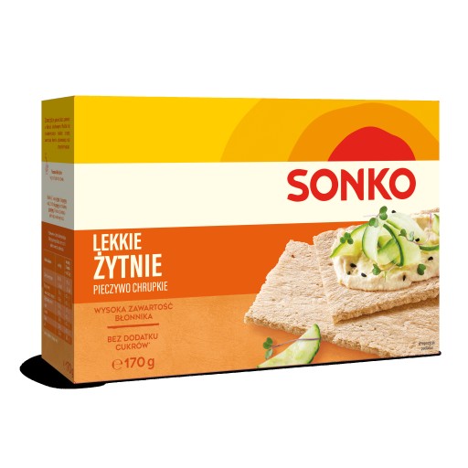Svetlá raž. Knäckebrot 170 g