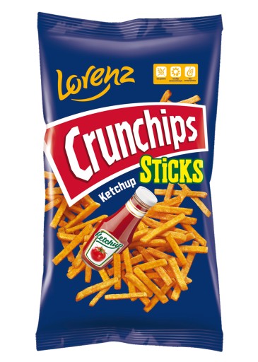 Lorenz Chips Crunchips Tyčinky Kečup 70g