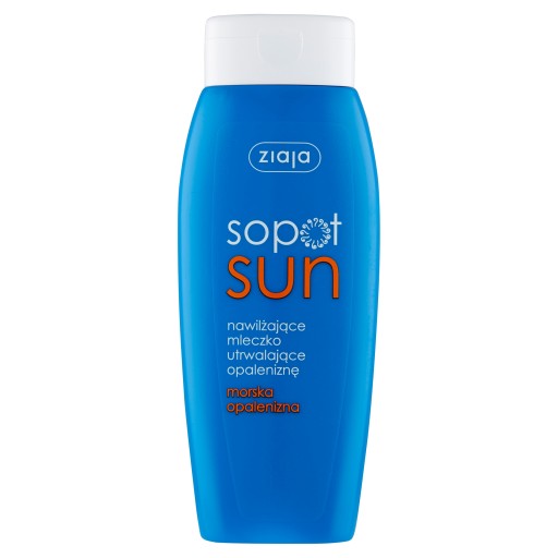 Udržiavacie mlieko na opaľovanie Ziaja Sopot Sun Tan