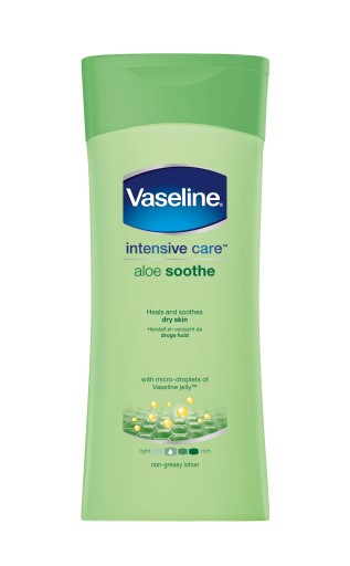 VASELINE INTENSIVE CARE ALOE SOOTHE Telové mlieko 400 ml