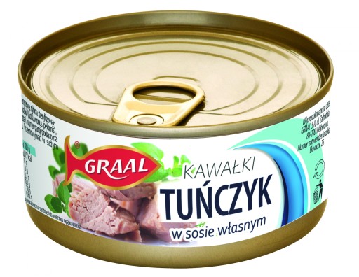 Kúsky tuniaka grálskeho vo vlastnej omáčke 170 g