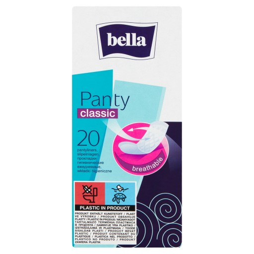 Bella, Nohavičky Classic, Úzke hygienické vložky,