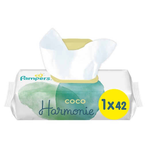 Pampers Harmonie Coco vlhčené obrúsky 42 ks.