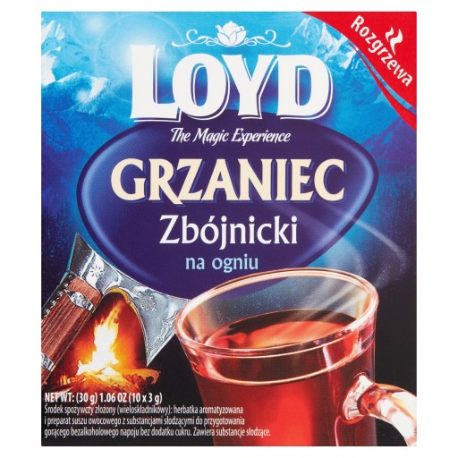 Loyd Zbójnicki varený čaj na ohni 30 g (10 x 3 g)