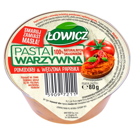 Zeleninový pretlak šošovicová paradajková paprika 80g