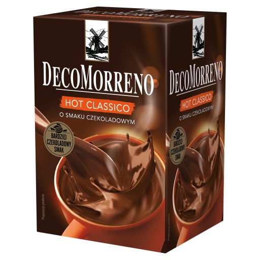Klasická čokoláda na pitie DecoMorreno Hot Classico v 250g vrecúškach