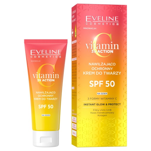 Eveline Cosmetics Vitamín C 3X akčný krém SPF 50