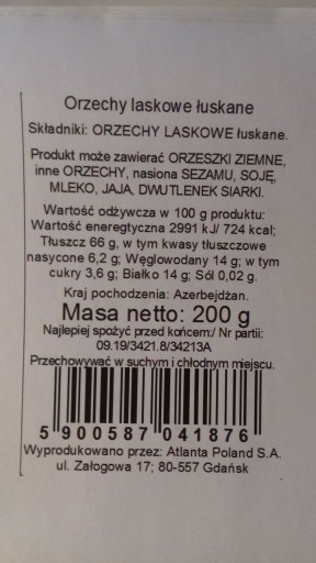 Atl.Lieskovce 200g