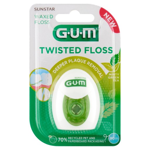Gum Twisted Floss voskovaná zubná niť 30m