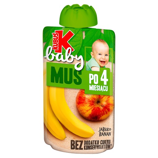 KUBUŚ Baby jablková banánová pena 100g