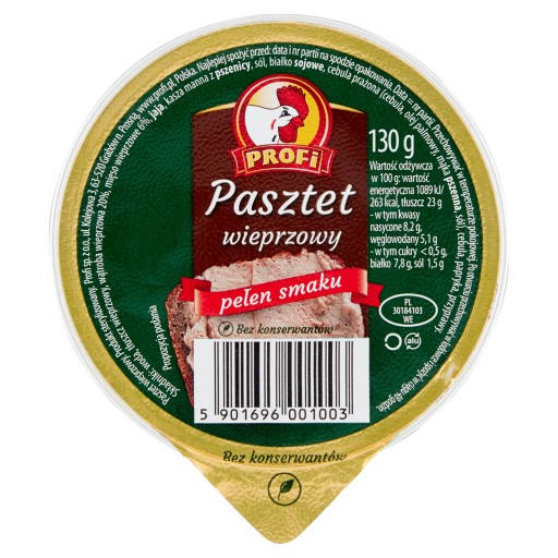 Profi paštéta bravčová 130g