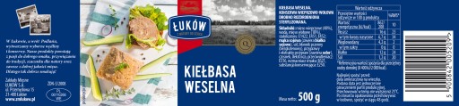 Svadobná klobása Łuków 500 g