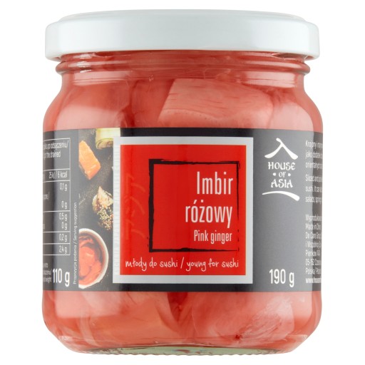 Nakladaný ružový zázvor 190g - Dom Ázie