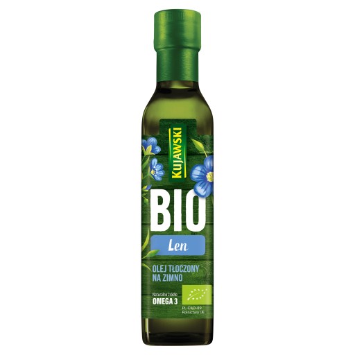Kujawski bio ľanový olej lisovaný za studena 250 ml
