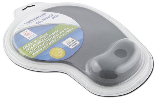 GÉLOVÁ PODLOŽKA POD MYŠ NA ZÁPESTÍ Ergonomická