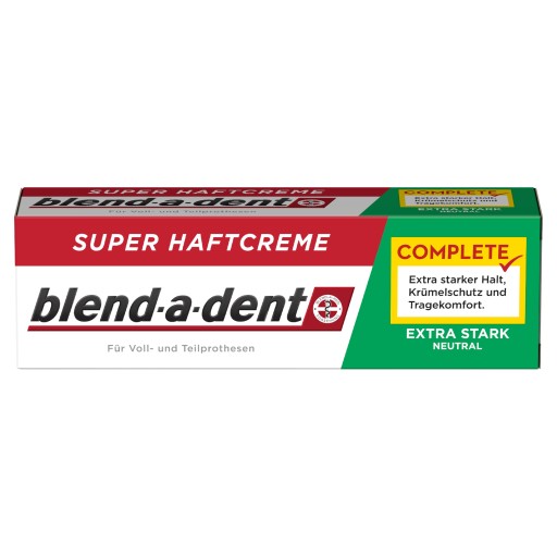 Blend-a-dent COMPLETE NEUTRAL lepidlo na zubné protézy neutrálnej chuti, 47 g
