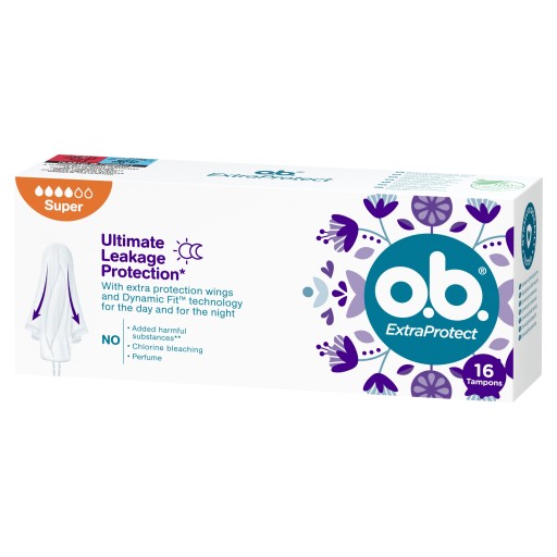 JOHNSON OB Extra Protect tampóny SUPER 16 kusov