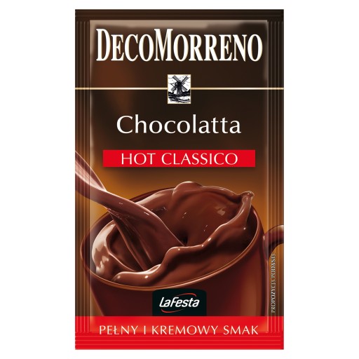 Klasická čokoláda na pitie DecoMorreno Hot Classico v 25g vrecúšku