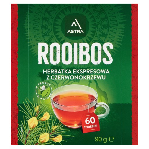 Rooibos instantný čaj 60 VRECKO Astra 90 g