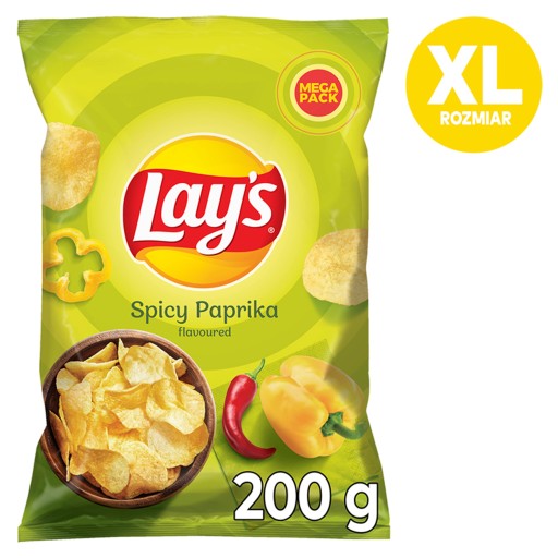 Lay's Lays Pikantné zemiakové lupienky 200g
