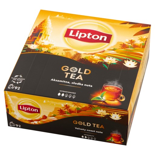 LIPTON Gold Tea čierny čaj 92 sáčkov 138g