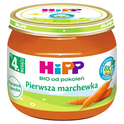 HiPP BIO Prvá mrkvička po 4. mesiaci 80 g