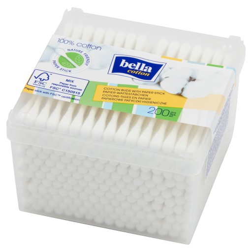 Vatové tyčinky Bella Balenie 200 ks