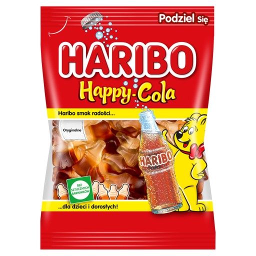 HARIBO Happy Cola želé fazuľky s príchuťou Cola 175 g
