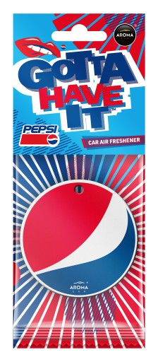 VÔŇA DO AUTA AROMA PRÍvesok do auta PEPSI