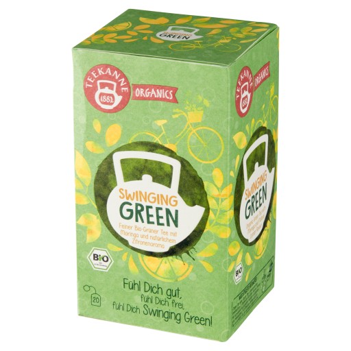 Teekanne Organic Swinging Green Tea 20 sáčkov