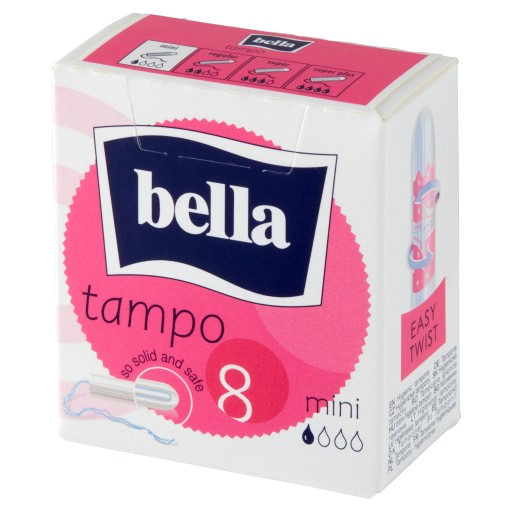 TAMPÓNY BELLA TAMPO Mini Easy Twist 8 kusov