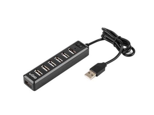 USB HUB SPLITTER 7 PORTOV USB SPLITTER PORT HUB AKTÍVNY HUB ON/OFF