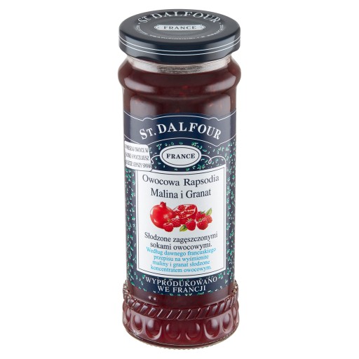 St. Dalfour Fruit Rhapsody Malina a granátové jablko 284 g