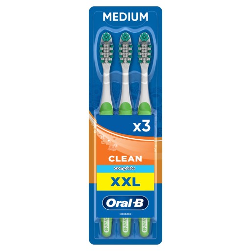 Oral-B Complete Clean Tooth kefka Medium 3ks kefiek