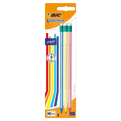 BIC Evolution Original 650 grafitová ceruzka 3 ks