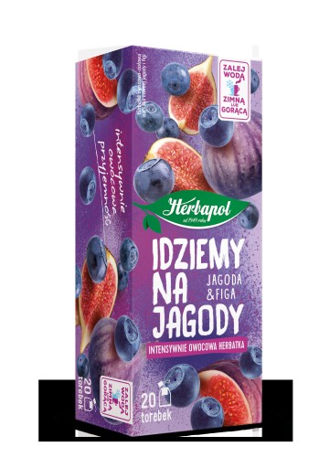 Herbapol čaj IDEME HĽADAŤ ČUČORIEK Jagoda Figa 20t*2g