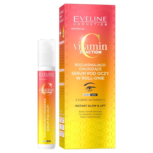 Eveline Cosmetics Vitamin C 3X Action roll-on sérum